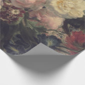 Fine Art Floral Decoupage Poster Cadeaupapier (Hoek)