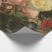 Fine Art Floral Decoupage Poster Cadeaupapier (Hoek)