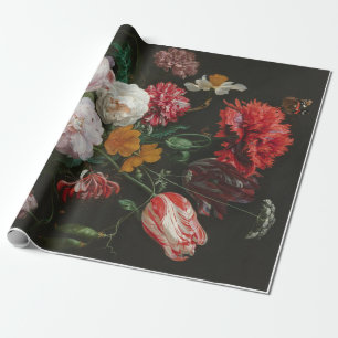 Fine Art Floral Decoupage Poster Cadeaupapier