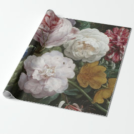 Fine Art Floral Decoupage Poster Cadeaupapier