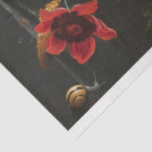 Fine Art Floral-ontkoppelingspagina Tissuepapier (Detail)