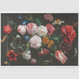 Fine Art Floral-ontkoppelingspagina Tissuepapier