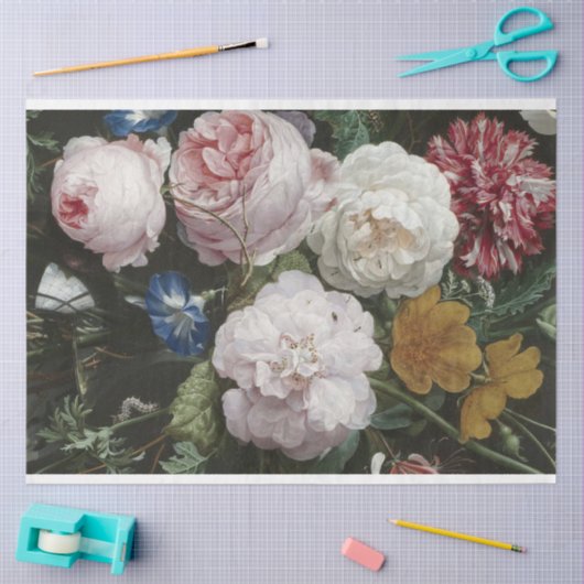 Fine Art Floral-ontkoppelingspagina Tissuepapier (Craft)