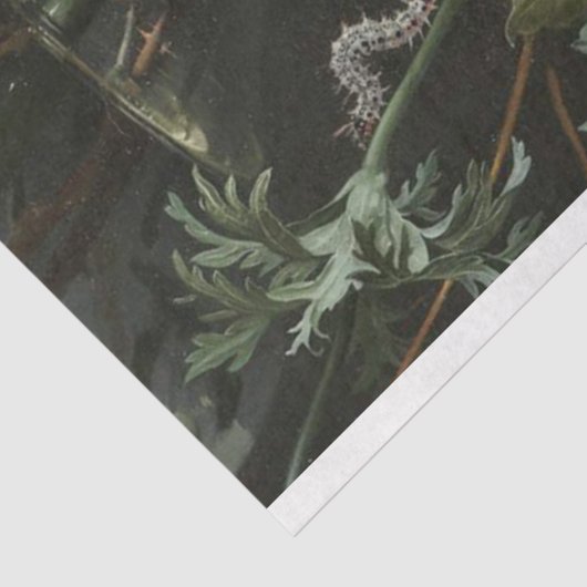 Fine Art Floral-ontkoppelingspagina Tissuepapier (Detail)