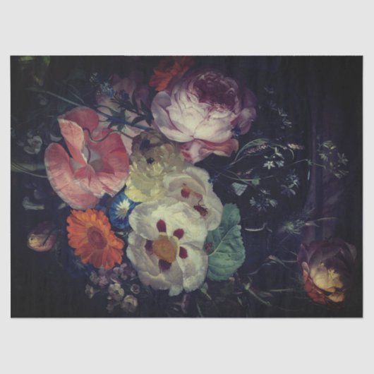 Fine Art Floral Tissuepapier (Voorkant)