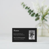 Fine Art-fotografie-visitekaartje Visitekaartje (Staand voorkant)