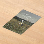 , Fine art geïnspireerd trouwtafel nummer Acryl Uitnodigingen (Laagn)