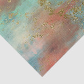 Fine Art Gold-deduplicatiedocument Tissuepapier (Detail)