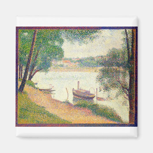 Fine Art Grey Weather door Georges Seurat Magneet (Voorkant)