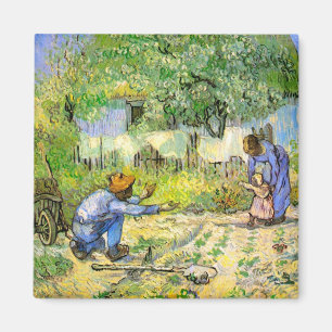 Fine Art. het eerste van Stappen (na Gierst) Van Magneet