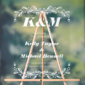  Fine Art Inspired Wedding Signage Acryl Bord (Neutraal)