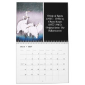 Fine Art Japans Woodblock Print Kalender (Mar 2027)
