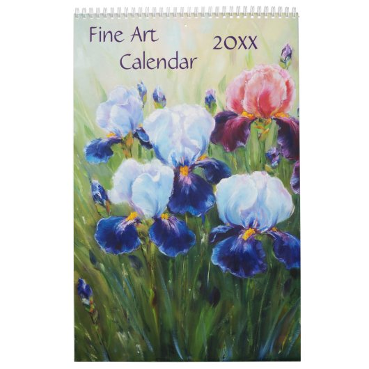 Fine Art kalender 2025 seizoenen (Hoes)