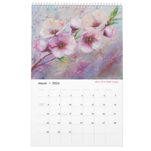 Fine Art kalender 2025 seizoenen (Mar 2026)