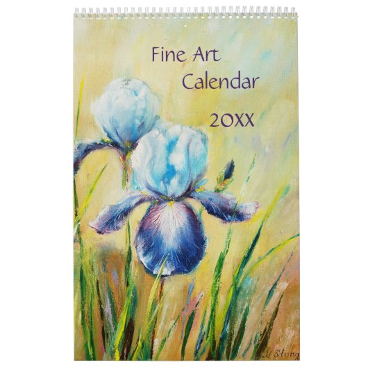 Fine Art kalender 2025 seizoenen (Hoes)