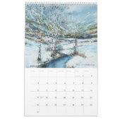 Fine Art kalender 2025 seizoenen (Jan 2027)