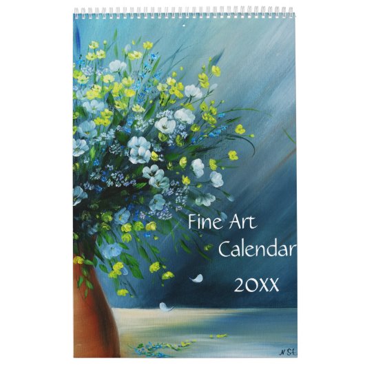 Fine Art kalender 2025 seizoenen (Hoes)