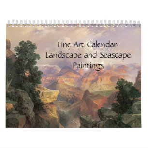 Fine Art Kalender Landschappen en zeegezicht