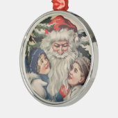 Fine Art  kerstkerstversiering Metalen Ornament (Links)