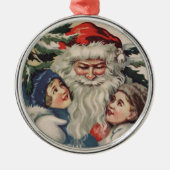 Fine Art  kerstkerstversiering Metalen Ornament (Voorkant)