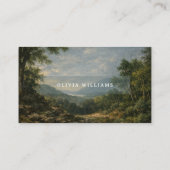 Fine Art Landscape Wedding Romantic blue Plaatskaartje (Achterkant)