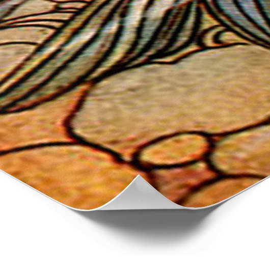 Fine Art Mermaid Ilustration Poster (Hoek)