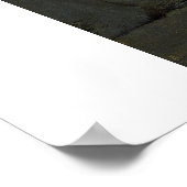 Fine Art Monet Rue de la Bavole Honfleur Poster (Hoek)