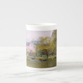 Fine Art Nagaokakyo Kyoto Porselein Kop (Voorkant)