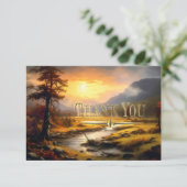 Fine Art Natuur Sympathie Foto Dank u kaart (Staand voorkant)