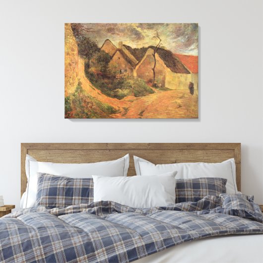 Fine Art Osny Stormy Weather van Paul Gauguin Canvas Afdruk (Insitu (Slaapkamer))