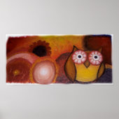 Fine Art Owl Print (Voorkant)