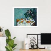 Fine Art Painting Paul Cezanne Still Life Poster (Thuiskantoor)