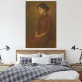 Fine Art Portrait – Museum Collection Canvas Afdruk (Insitu (Slaapkamer))