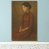 Fine Art Portrait – Museum Collection Canvas Afdruk (Insitu (Houten vloer))