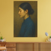 Fine Art Portrait – Museum Grade Collection Canvas Afdruk (Insitu (Woonkamer))