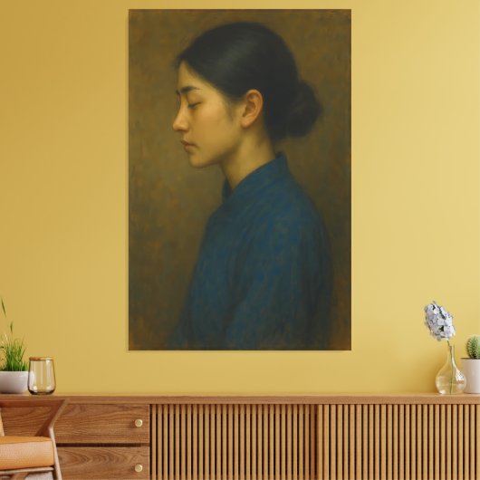 Fine Art Portrait – Museum Grade Collection Canvas Afdruk (Insitu (Woonkamer))