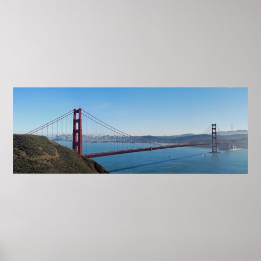 Fine Art Poster Golden Gate Bridge (Voorkant)
