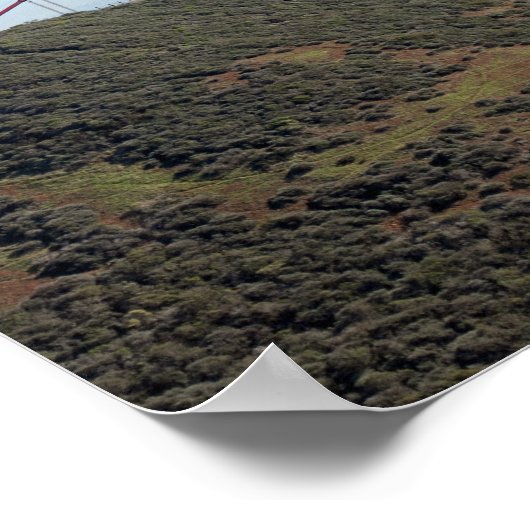 Fine Art Poster Golden Gate Bridge (Hoek)