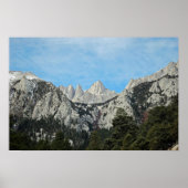 Fine Art Poster Mount Whitney (Voorkant)