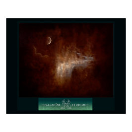 Fine Art Poster 'Stromende Regen'