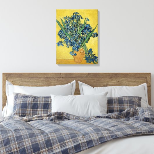 Fine Art Print Irises Vincent Van Gogh (Insitu (Slaapkamer))