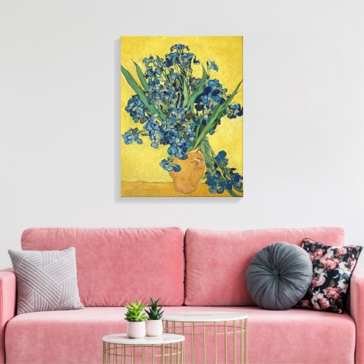 Fine Art Print Irises Vincent Van Gogh (Insitu (Woonkamer))