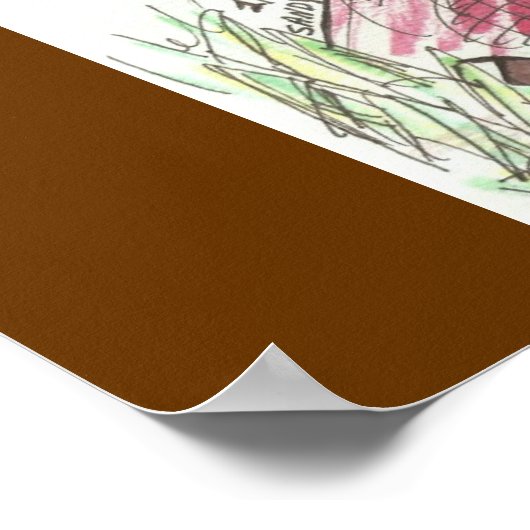 Fine Art Print op canvas/Haïtiaanse vrouw (Hoek)