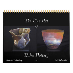 Fine Art Raku Pottery Calendar 2015 Kalender