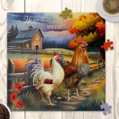 Fine Art Rooster Chicken Boerderij Puzzel Legpuzzel