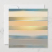 Fine Art Stormy Beach Bridal Shower Kaart (Achterkant)