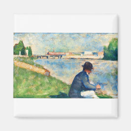 Fine Art-studie van Georges Seurat Magneet
