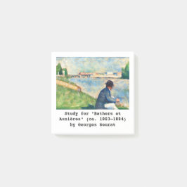 Fine Art-studie van Georges Seurat Post-it® Notes