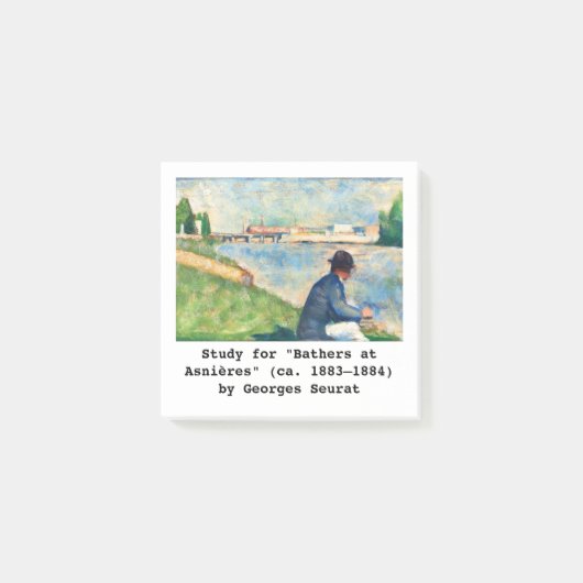 Fine Art-studie van Georges Seurat Post-it® Notes (Voorkant)