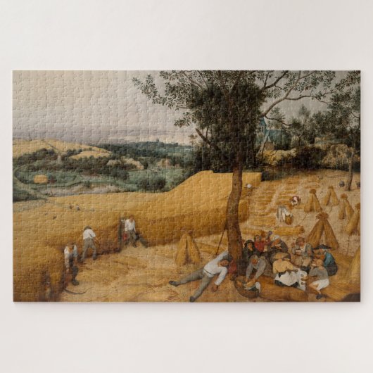 Fine Art The Harvesters 1565 Pieter Bruegel 1000+ Legpuzzel (Horizontaal)